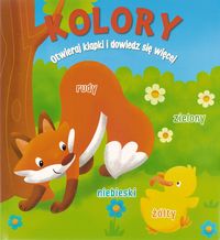 Otwieraj klapki Kolory -  - książka