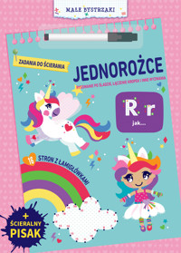 Małe bystrzaki. Zadania do ścierania. Jednorożce - zbiorowa praca - książka