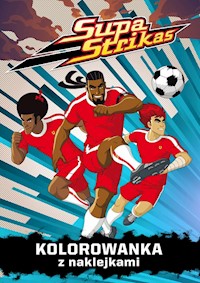 Supa Strikas Kolorowanka z naklejkami 1 -  - książka