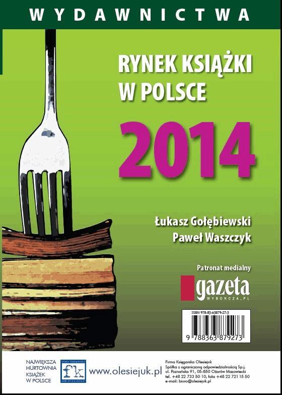 Okładka:Rynek książki w Polsce 2014. Wydawnictwa 