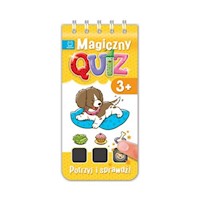 Magiczny quiz Potrzyj i sprawdź od 3 lat Żółty -  - książka