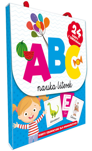 ABC Nauka literek. Karty edukacyjne dla najmłodszych. - zbiorowa praca - książka