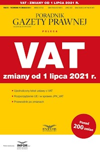 VAT zmiany od 1 lipca 2021 -  - książka