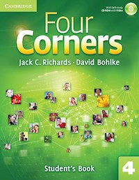 Four Corners 4 Student's Book with Self-study CD-ROM and Online Workbook - Richards Jack C., Bohlke David - książka