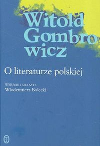 O literaturze polskiej - Witold Gombrowicz - książka