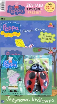 Świnka Peppa Najlepsi przyjaciele / Jeżynowa krolewna + Biedronka z lupą -  - książka