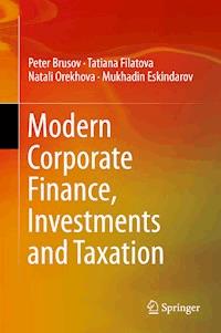 Modern Corporate Finance, Investments and Taxation - Peter Brusov - ebook
