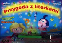 Przygoda z literkami Pisak suchościeralny + naklejki gratis - Paszkiewicz Agnieszka - książka