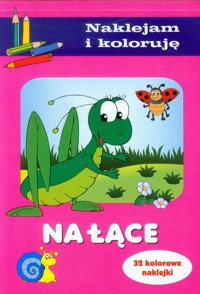 Na łące Naklejam i koloruję - Małecki Aleksander - książka