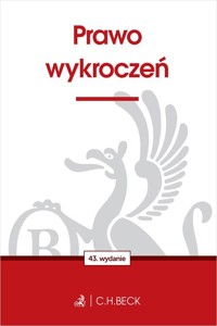 Prawo wykroczeń -  - książka
