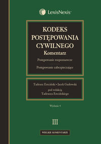 Kodeks postępowania cywilnego Komentarz Tom 3 - Tadeusz Ereciński - książka