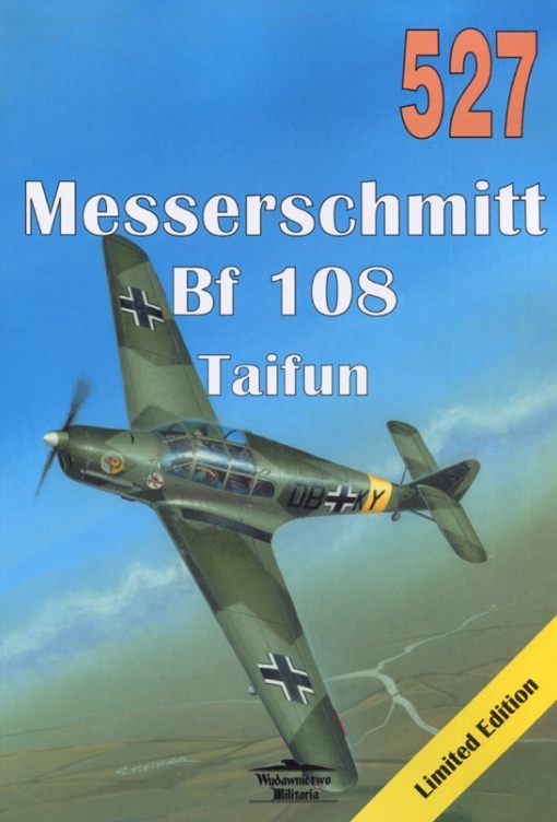 Messerschmitt Bf 108 Taifun nr 528 - Janusz Ledwoch - książka