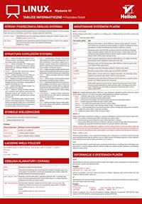 Tablice informatyczne Linux - Sokół Radosław - książka