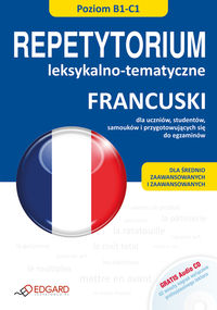 Francuski Repetytorium leksykalno tematyczne + CD Poziom B1-C1 -  - książka