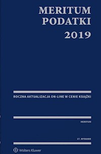 MERITUM Podatki 2019 -  - książka