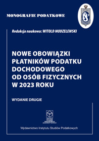 Nowe obowiązki płatników podatku dochodowego od osób fizycznych w 2023 roku -  - książka