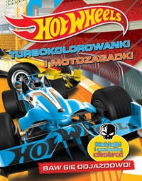 Hot Wheels Turbokolorowanki i motozagadki - zbiorowa praca - książka