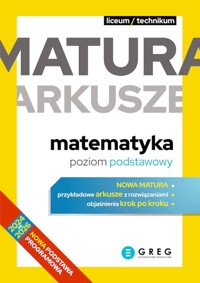 Matematyka. Poziom podstawowy. Matura. Arkusze 2024-2026 - Jadwiga Geniec - książka