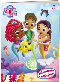 Disney Ariel Kolorowanka z naklejkami -  - książka