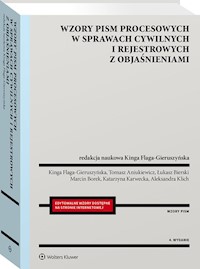 Wzory pism procesowych w sprawach cywilnych i rejestrowych z objaśnieniami -  - książka