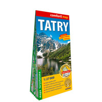 Tatry laminowana mapa turystyczna 1:27 000 - zbiorowa praca - książka