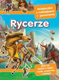 Rycerze i zamki Panoramy z naklejkami -  - książka