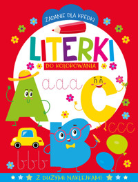 Zadanie dla kredki. Literki do kolorowania -  - książka