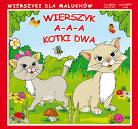 Wierszyk A-a-a kotki dwa -  - książka