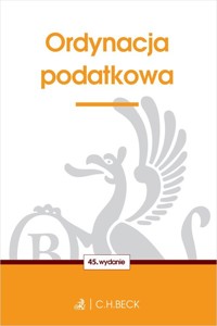 Ordynacja podatkowa -  - książka