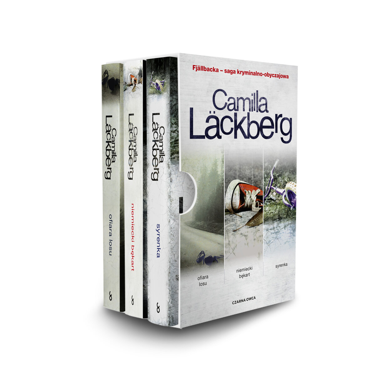 Pakiet: Fjällbacka. Tomy 4-6. Ofiara losu / Niemiecki bękart / Syrenka - Camilla Läckberg - książka