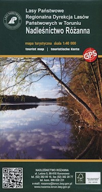 Nadleśnictwo Różanna Mapa turystyczna 1:40 000 -  - książka