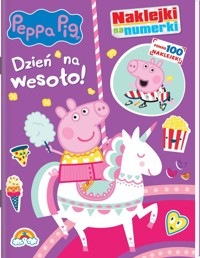 Peppa Pig Naklejki na numerki Dzień na wesoło -  - książka