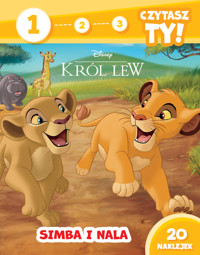 1, 2, 3, czytasz ty! Poziom 1. Simba i Nala. Disney Król Lew - Elżbieta Lekan - książka