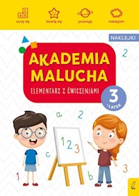 Akademia malucha Elementarz z ćwiczeniami 3-latek -  - książka