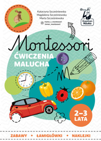 Zabawy malucha 2-3 lata. Montessori. Karty sensoryczne - Katarzyna Szcześniewska - książka