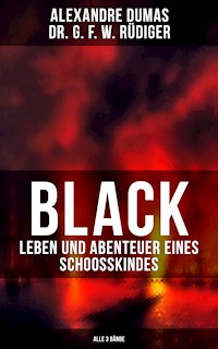 Black: Leben und Abenteuer eines Schoosskindes (Alle 3 Bände) - Alexandre Dumas - ebook