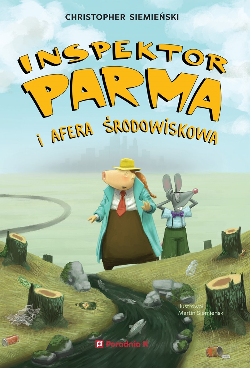 Okładka:Inspektor Parma i afera środowiskowa 