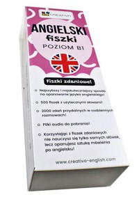Angielski fiszki zdaniowe Poziom B1 - Paweł Dwornik - książka