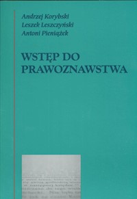 Wstęp do prawoznawstwa - Korybski Leszczyński - książka