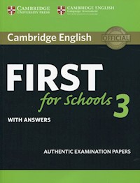 Cambridge English First for Schools 3 with answers -  - książka