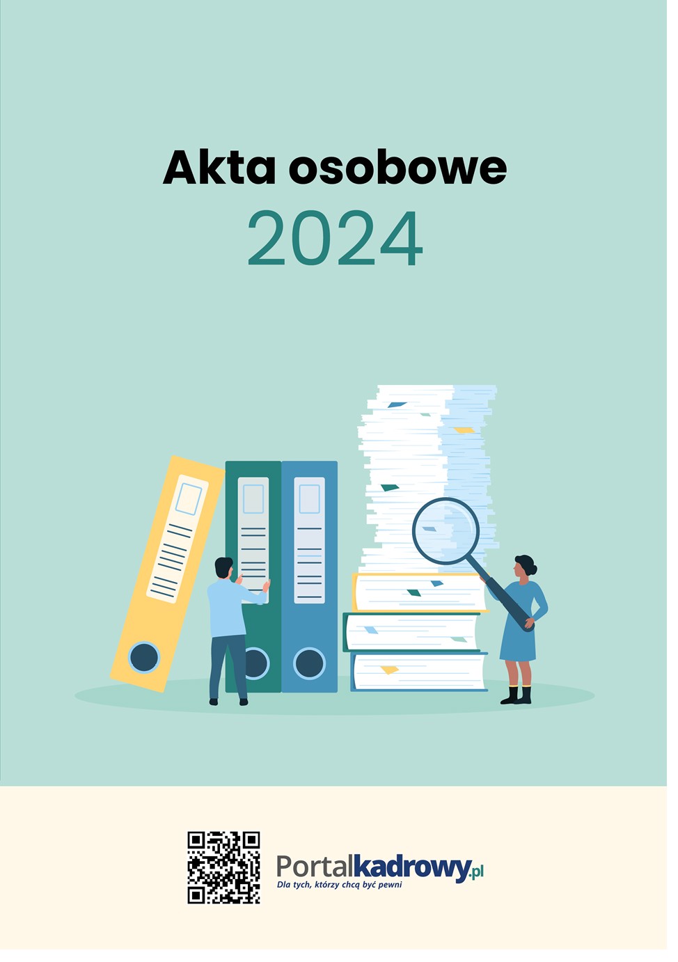 Okładka:Akta osobowe 2024 