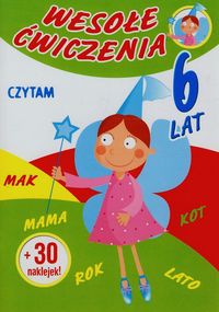 Wesołe ćwiczenia Czytam 6 lat - Hess-Remuszko Mirella - książka