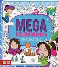 Megakolorowanka Zima zima zima -  - książka