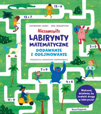 Niesamowite labirynty matematyczne. Dodawanie i odejmowanie - Catherine Casey - książka