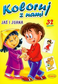 Jaś i Juana Koloruj z nami -  - książka