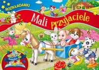 Mali przyjaciele. Rozkładanki - praca zbiorowa, Lorella Flamini (ilustr.) - książka