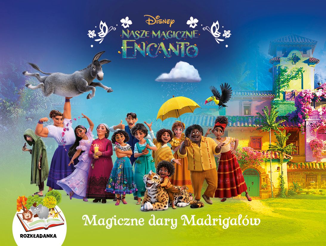 Magiczne dary Madrigalów. Rozkładanka. Disney Nasze magiczne Encanto - zbiorowa praca - książka