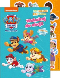 Psi Patrol Przyklejam Odklejam -  - książka