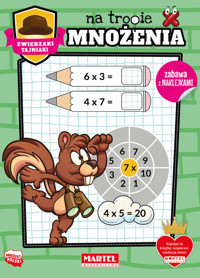 Zwierzaki tajniaki na tropie mnożenia z naklejkami - Salamon Katarzyna - książka