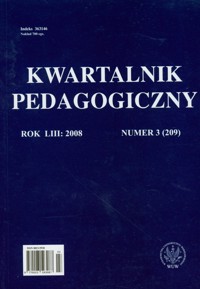 Kwartalnik pedagogiczny numer 3/2008 -  - książka